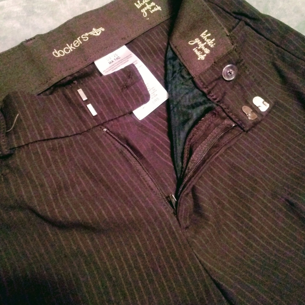 Dockers pinstripe slacks